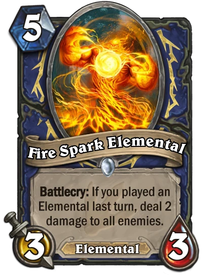 fire elemental hearthstone