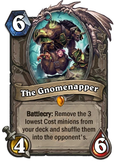 The Gnomenapper Custom Hearthstone Card